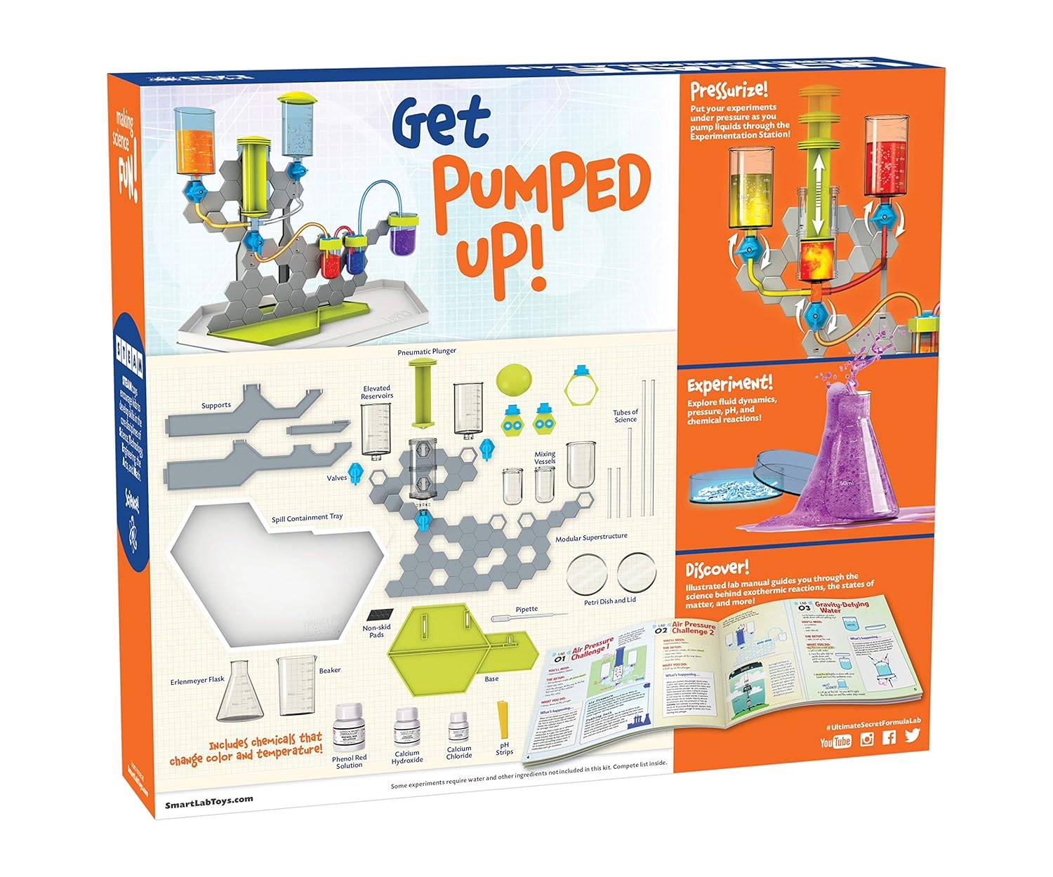 SMARTLAB Toys Ultimate Secret Formula Lab with 40 Experiments