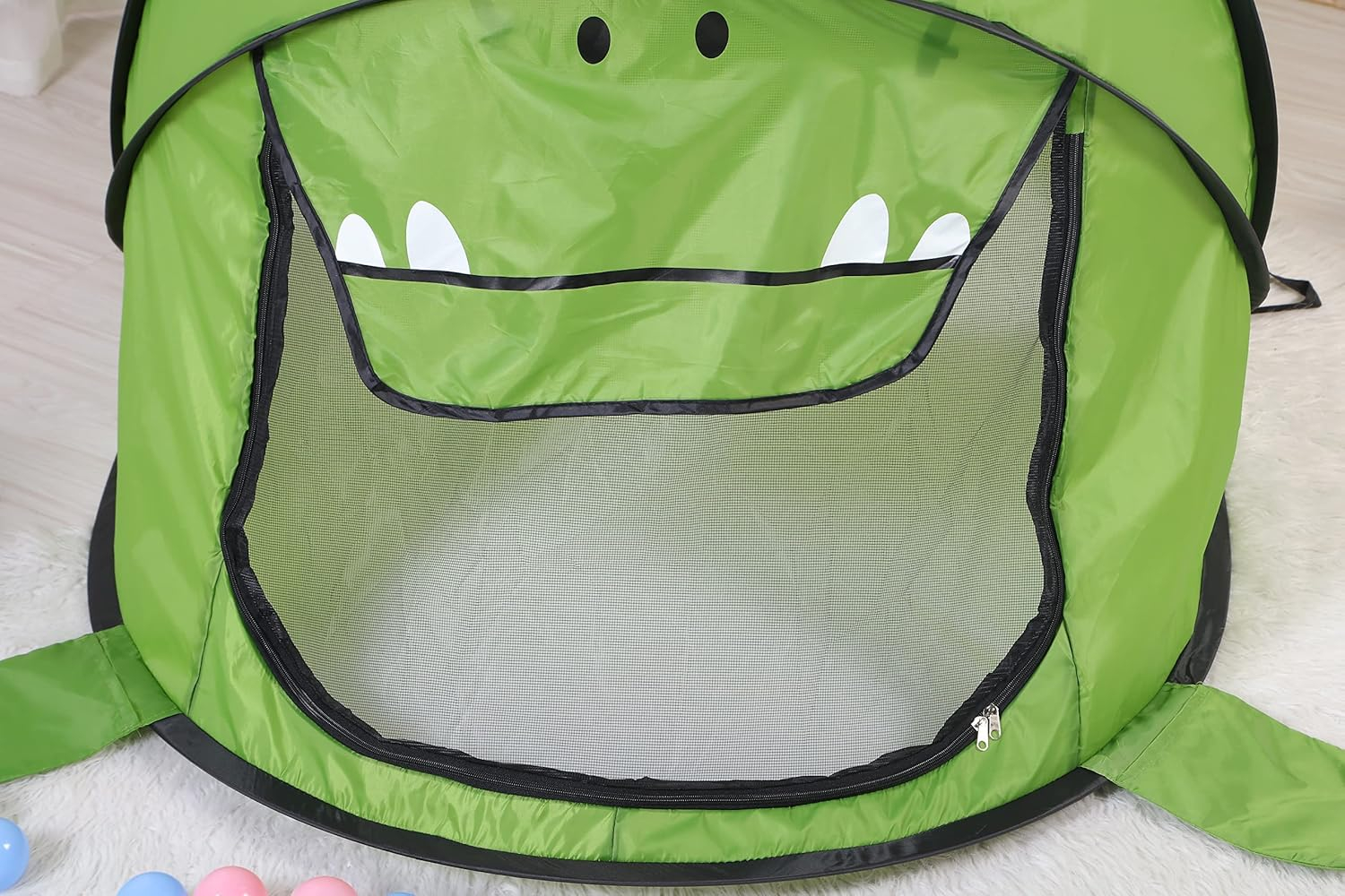 Kids Play Tents – Collapsible Tent for Boys Girls Gift - Large Foldable Playhouse Indoor/Outdoor Fun - Pop up Tent Toys for Age 1 and up Child Birthdays Presents (Shark)