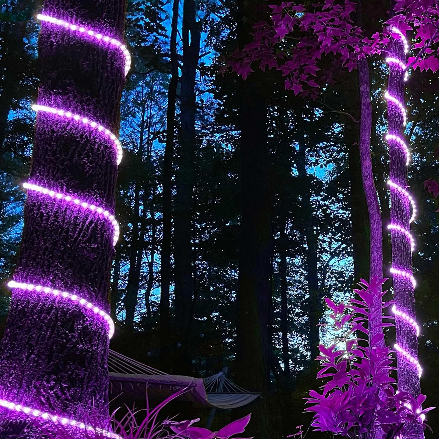 150 ft. Purple LED Rope Light Spool Indoor-Outdoor Bulk Tube Light, 120V, 1/2 Inch, 2-Wire