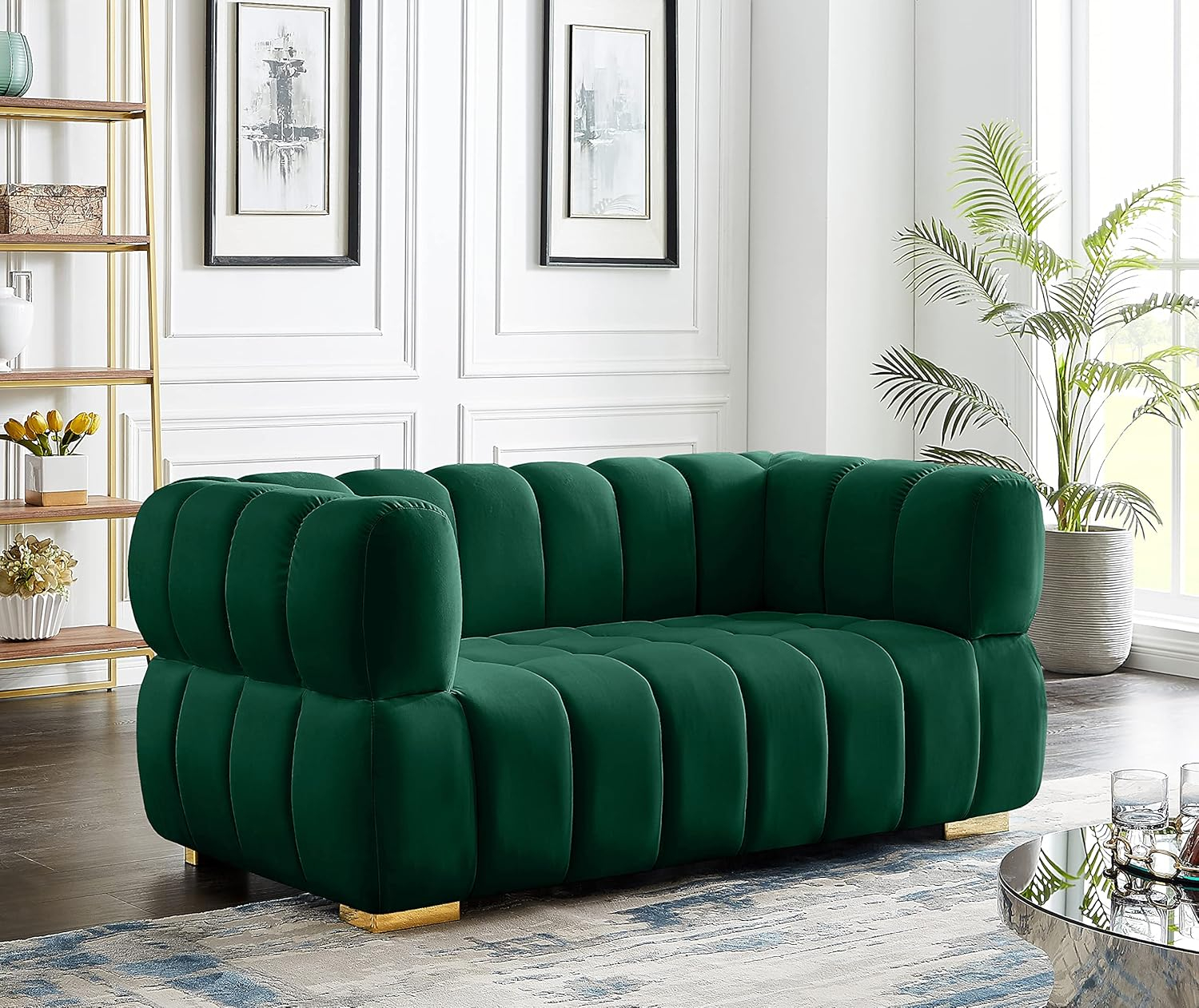 Tavarez 68'' Velvet Loveseat