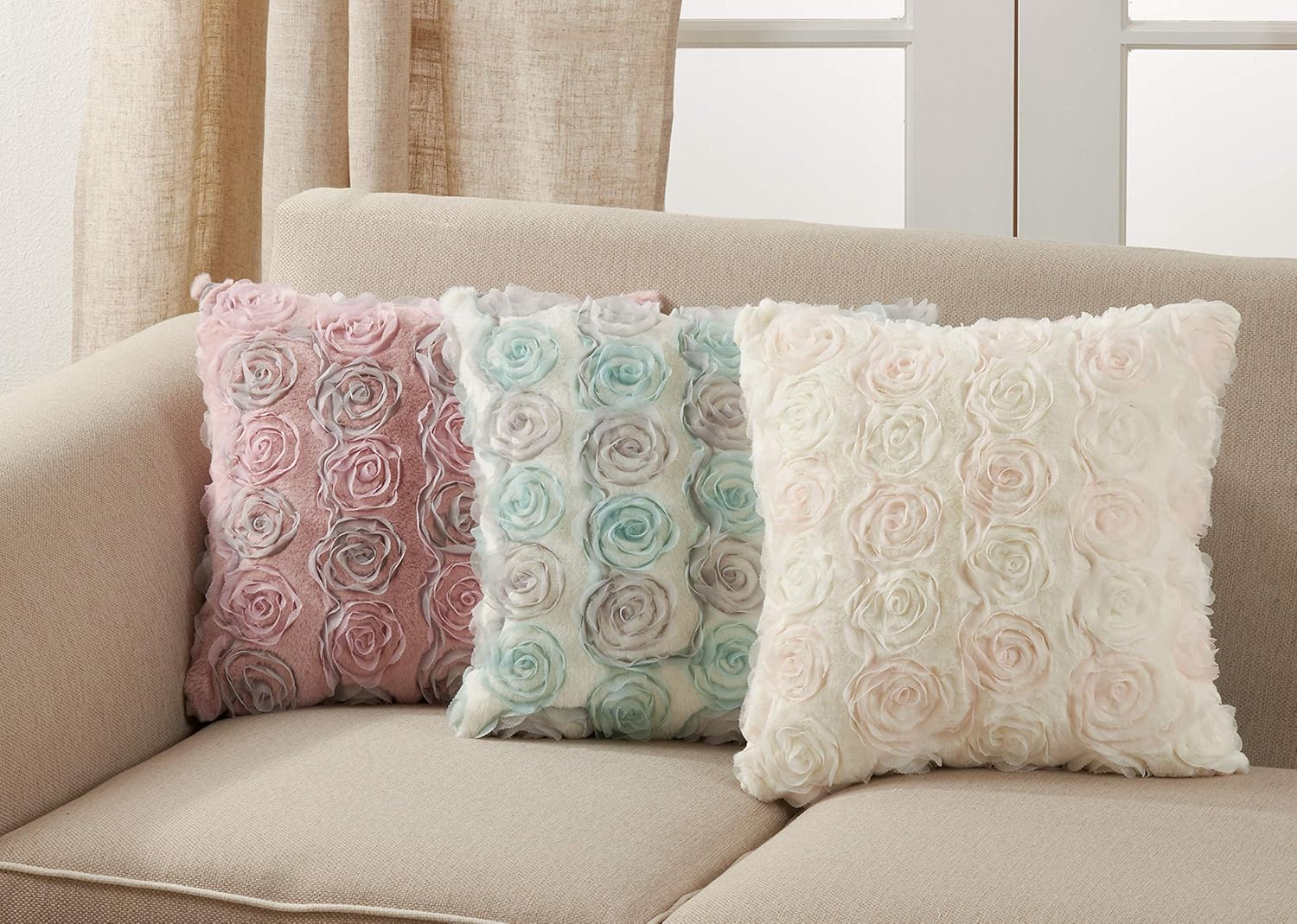 Robbie Hart Collection Appliqued Pillow Cover