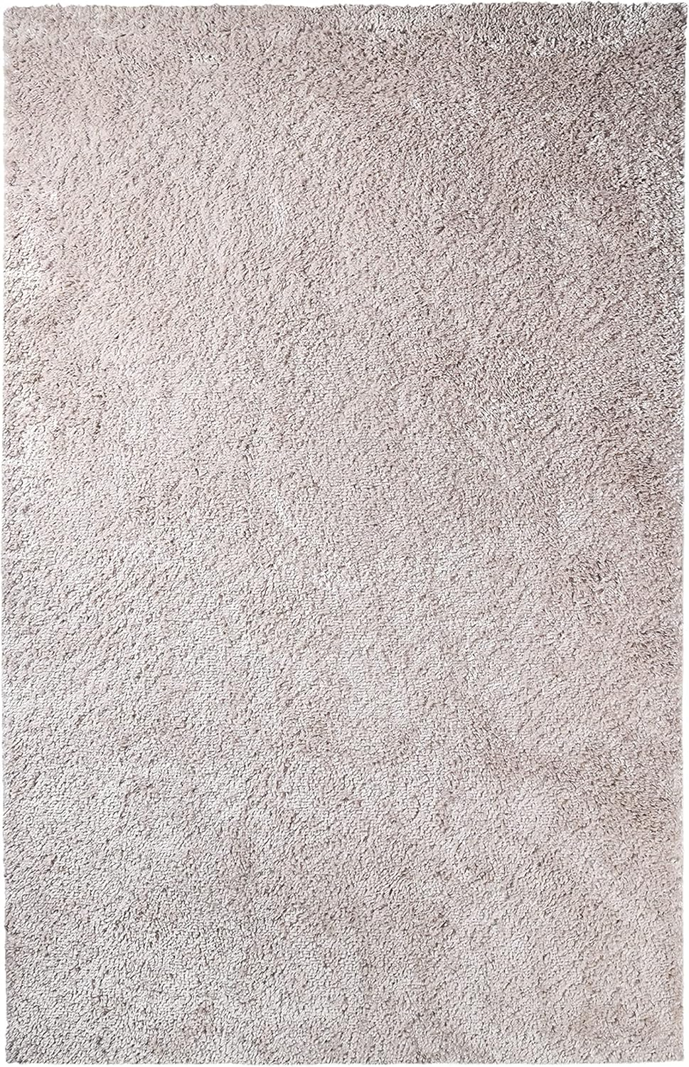 Superior Indoor Large Shag Area Rug with Cotton Backing, Ultra Plush and Soft, Fuzzy Rugs for Living Room, Bedroom, Office, Playroom, Kids, Home Floor Decor, Berlin Collection, 4' X 6', Beige