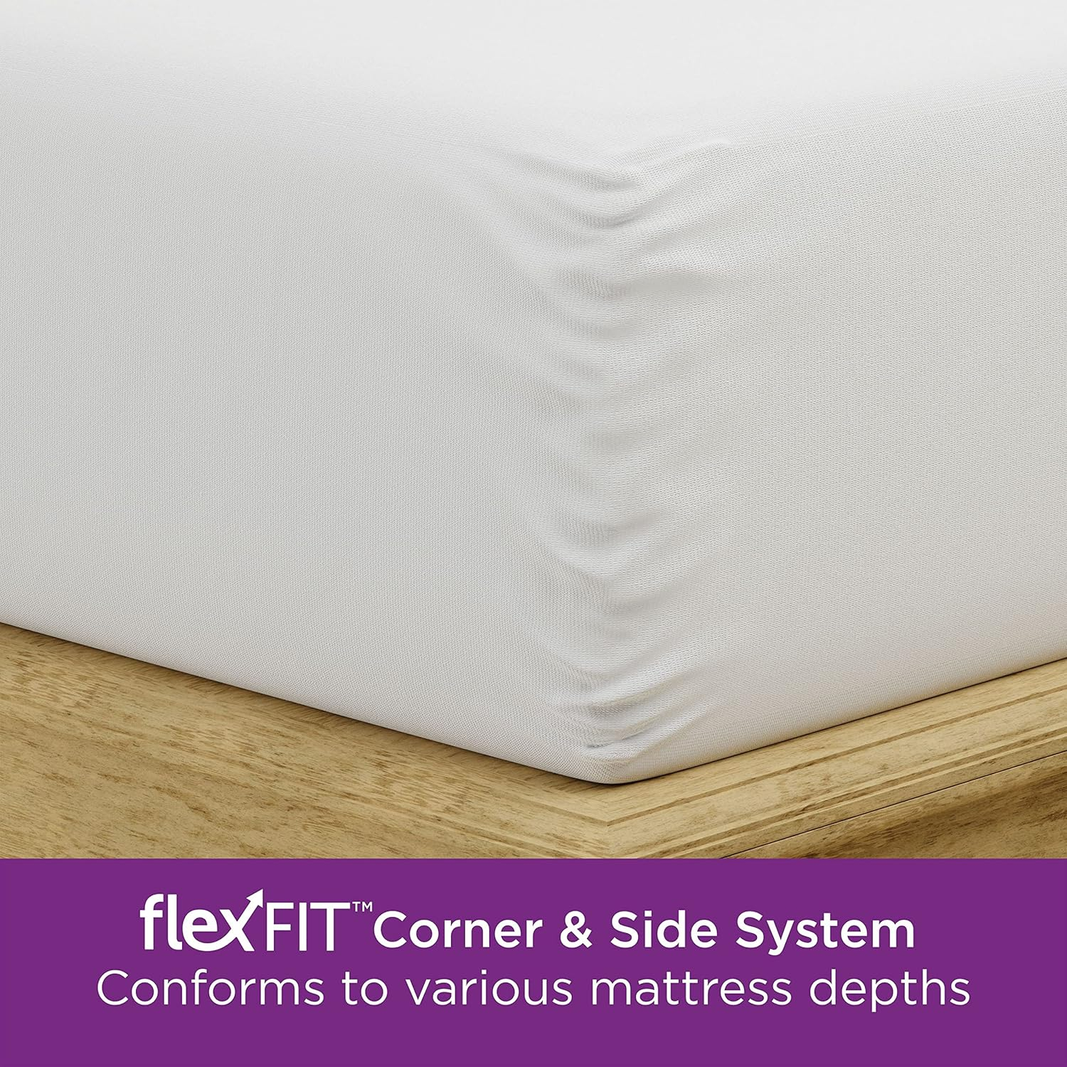 Twin White Waterproof Zippered Mattress Protector