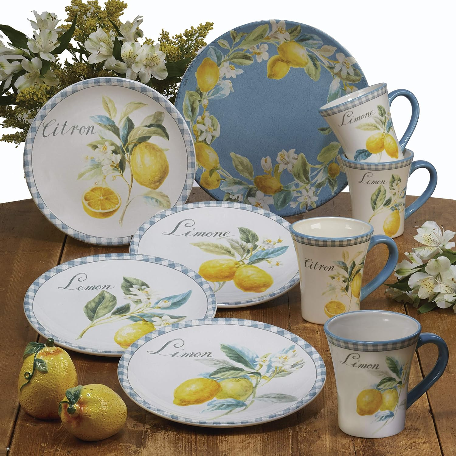 Certified International Certified International Citron 3-D Lemon Teapot