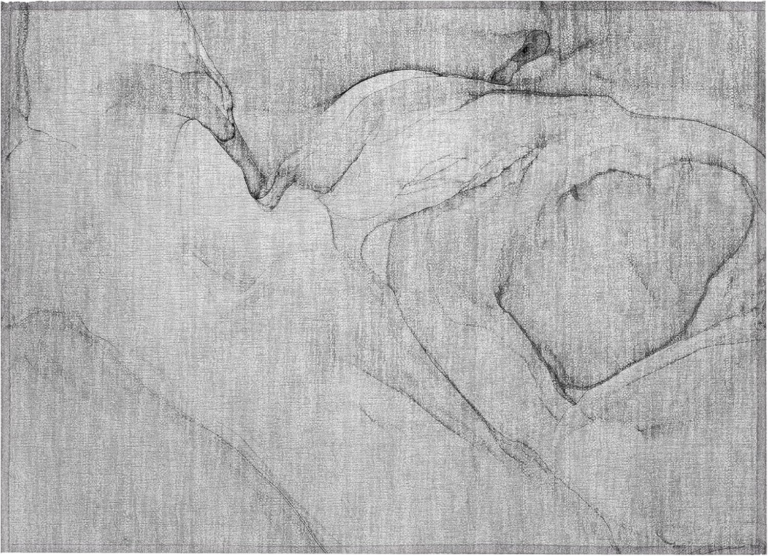 Chantille ACN502 Gray 1 ft. 8 in. x 2 ft. 6 in. Machine Washable Indoor/Outdoor Geometric Area Rug