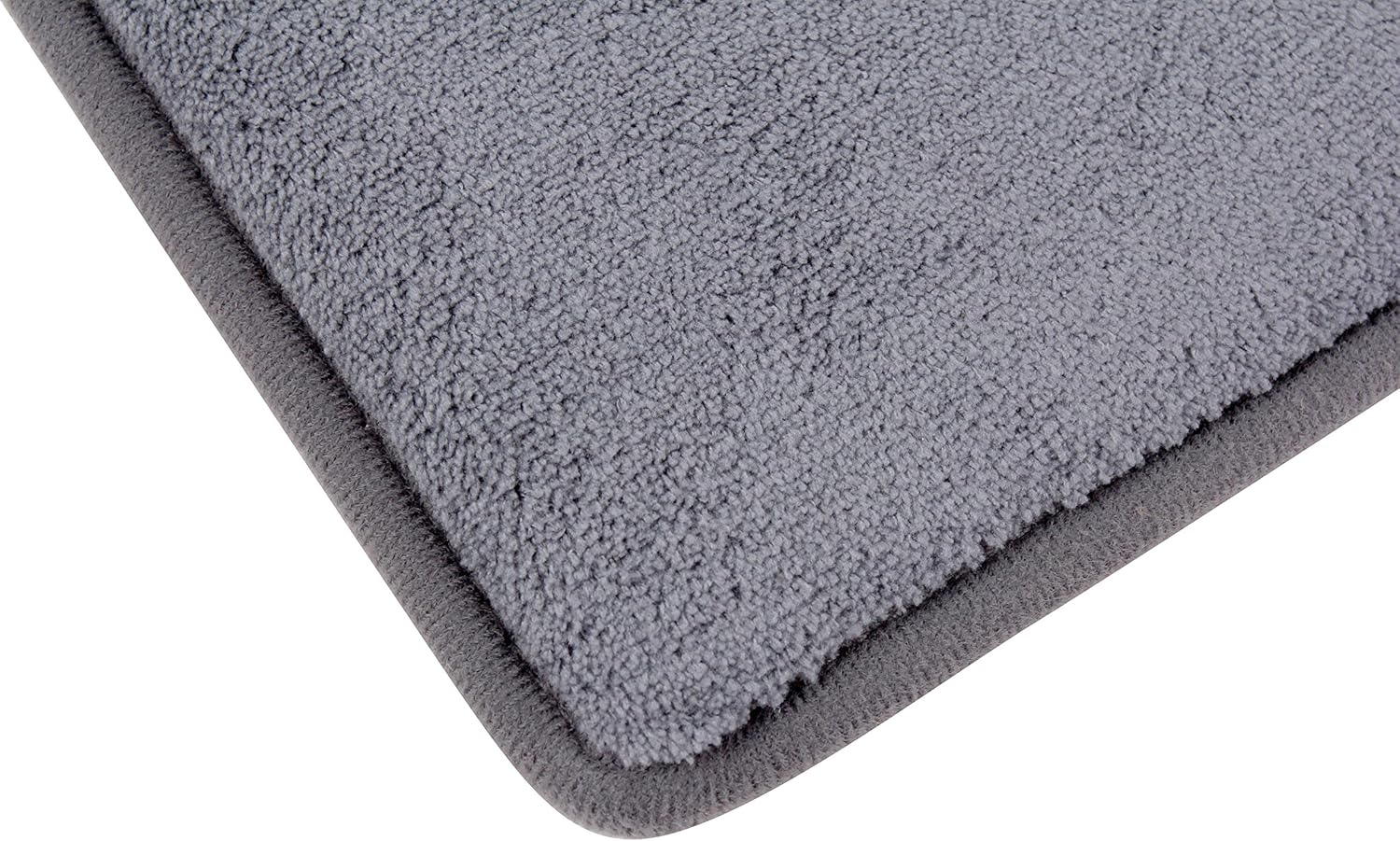 Ultra-Soft High Density Memory Foam Bath Mat (1, Slate Gray)