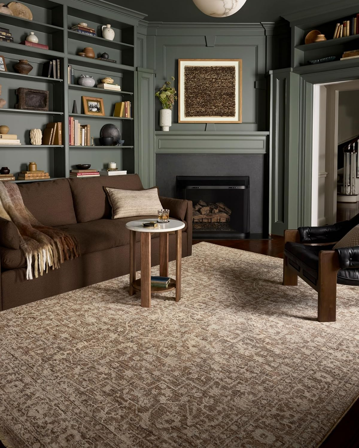 Loloi Rugs Newman Dark Taupe / Natural Area Rug
