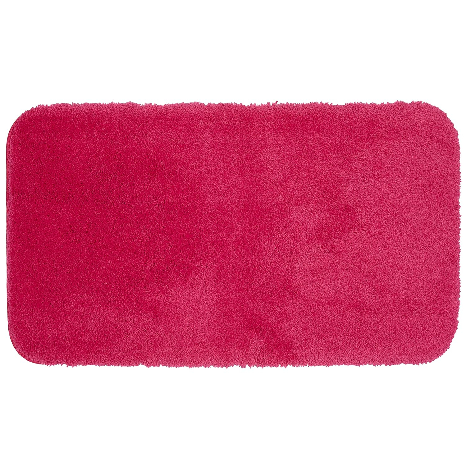 Mohawk Home Machine Washable Pure Perfection Bath Rug, Raspberry (1' 8" x2' 10")