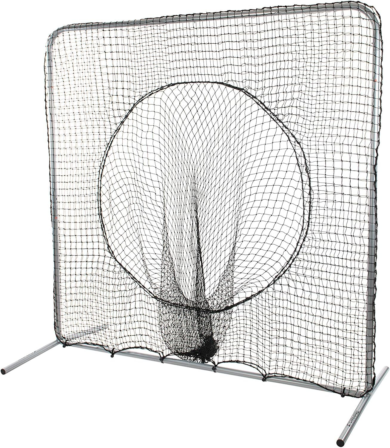 Black Steel 7' x 7' Sock Style Sports Ball Screen