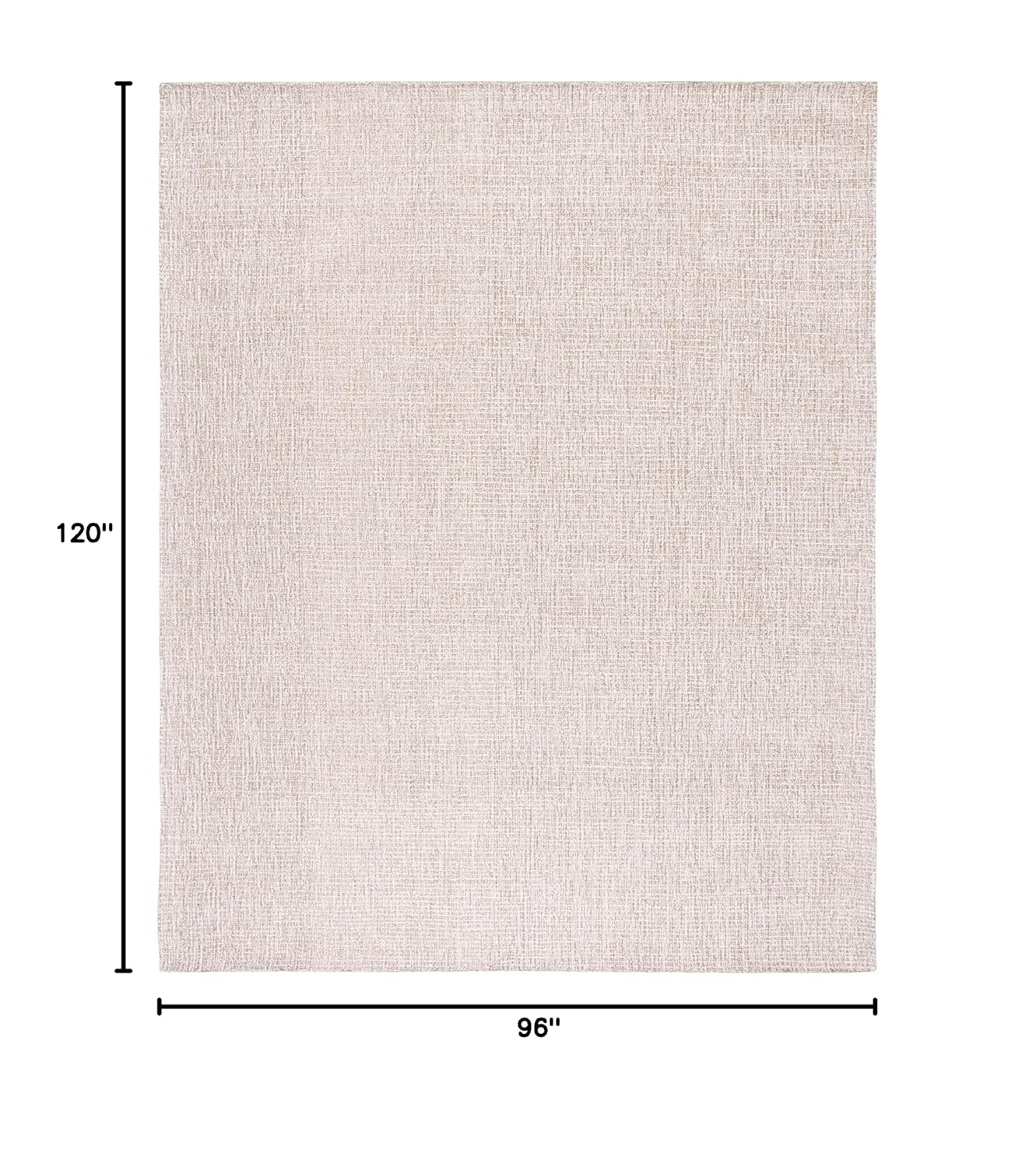 Handmade Abstract Gray Wool 8' x 10' Tufted Area Rug