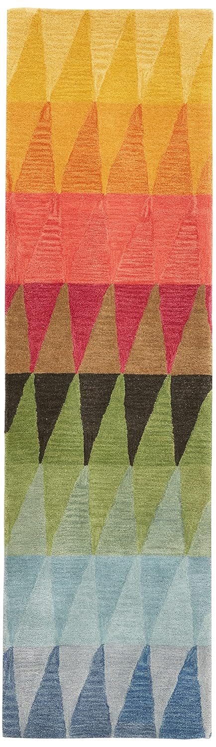Momeni Delhi 2'3" X 8' Contemporary Hand Tufted Wool Runner Rug