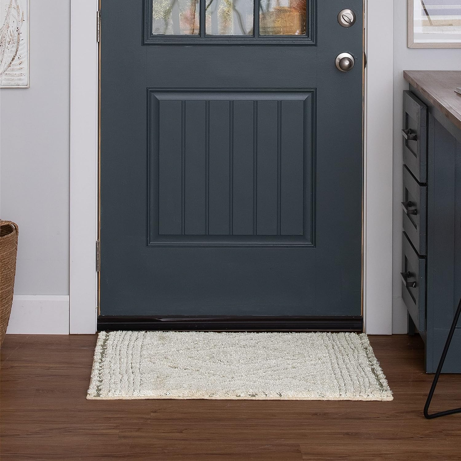 Mohawk Home Vado Geometric Woven Indoor Area Rug, Cream, 4' x 6'