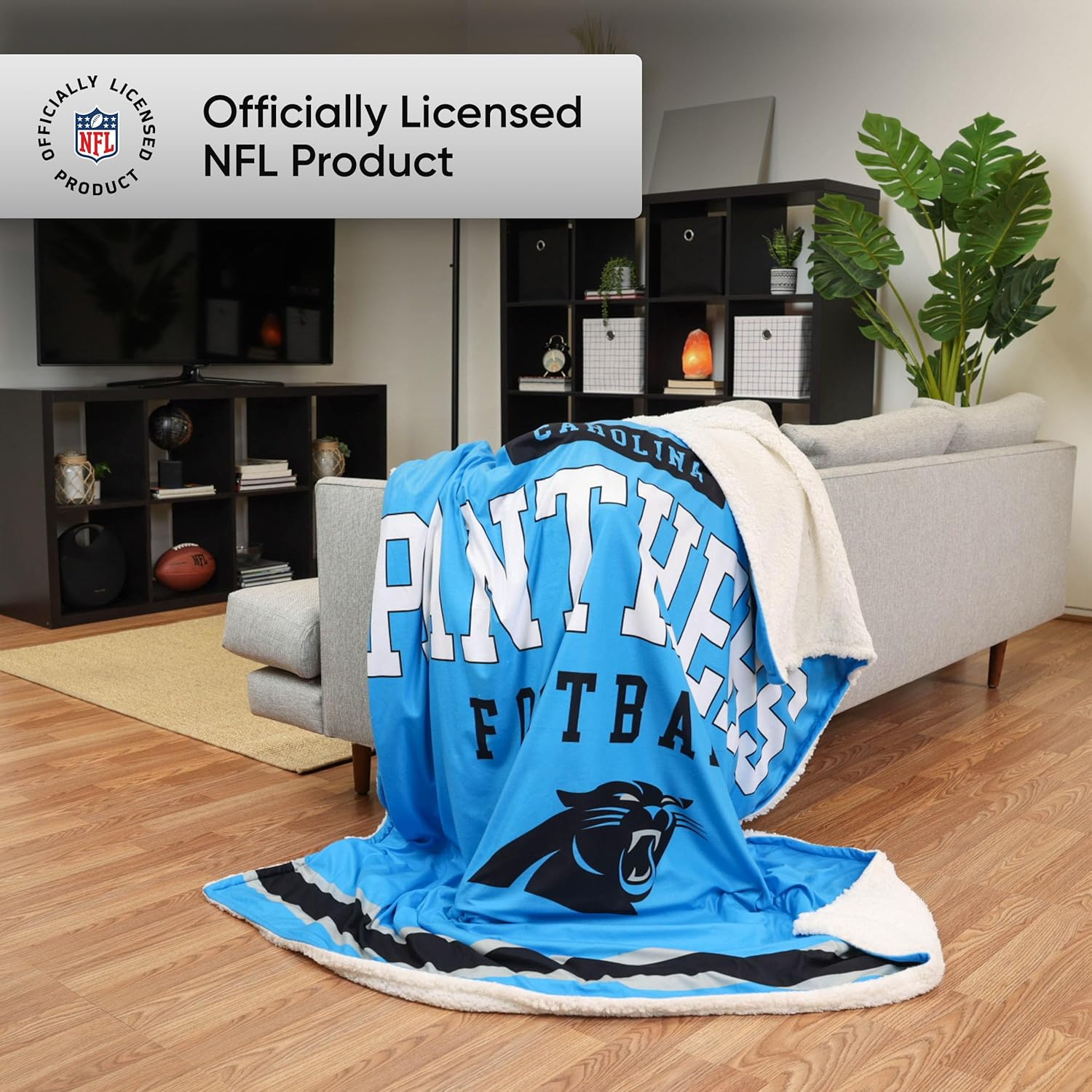 FOCO NFL Unisex-Adult NFL Plush Throw