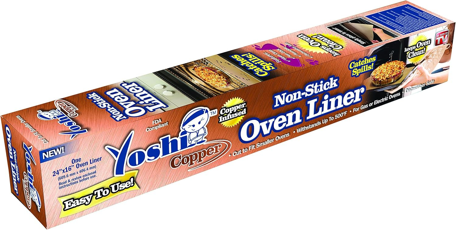 Yoshi Copper Non-stick Oven Liner