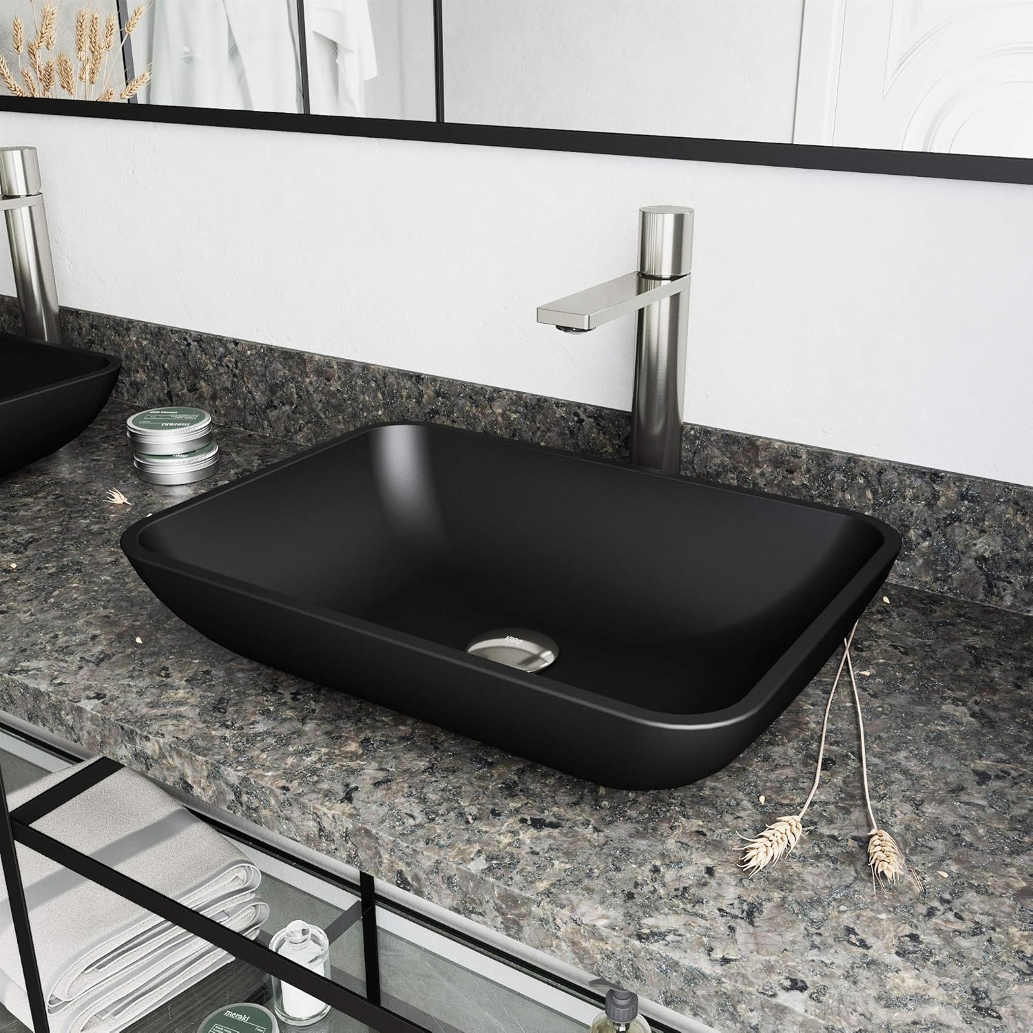 Gotham 12" H Single Handle Vessel Sink Bathroom Faucet