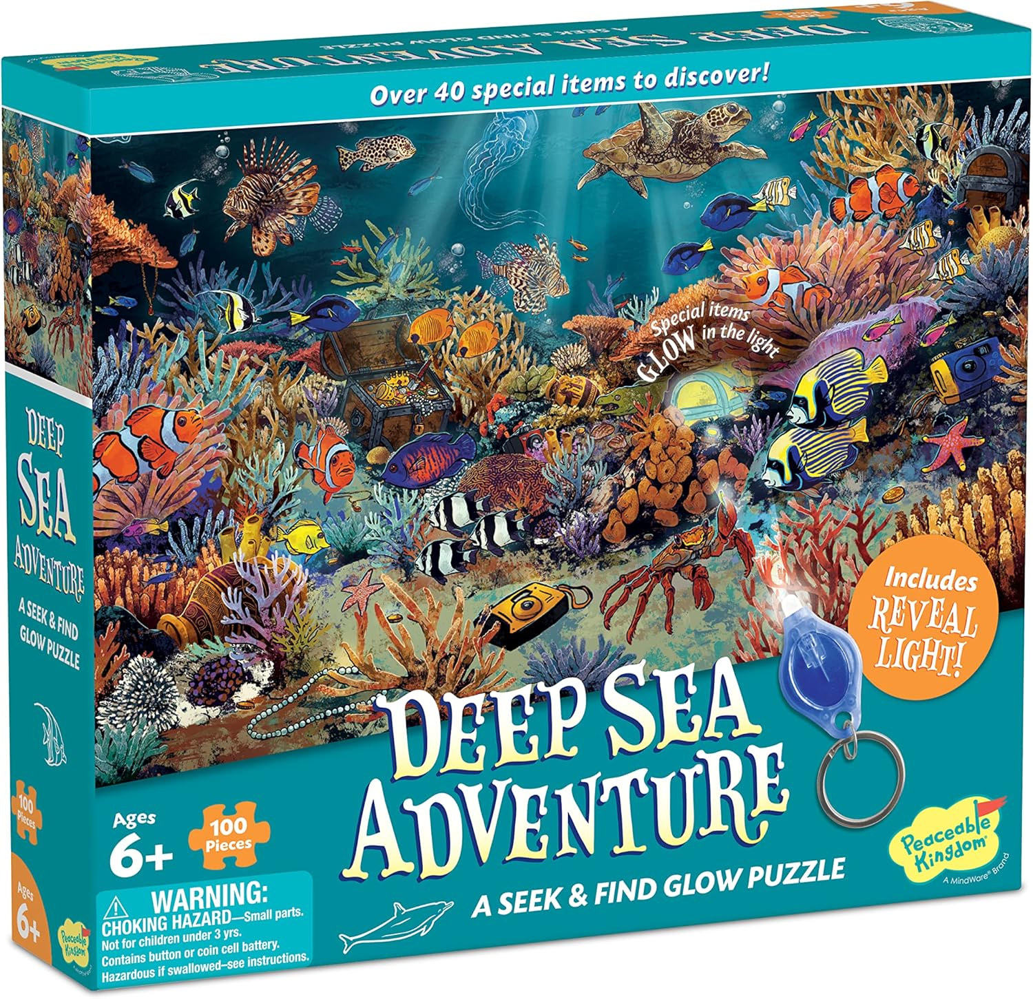 Seek and Find Glow Puzzle - Deep Sea Adventure (Other)