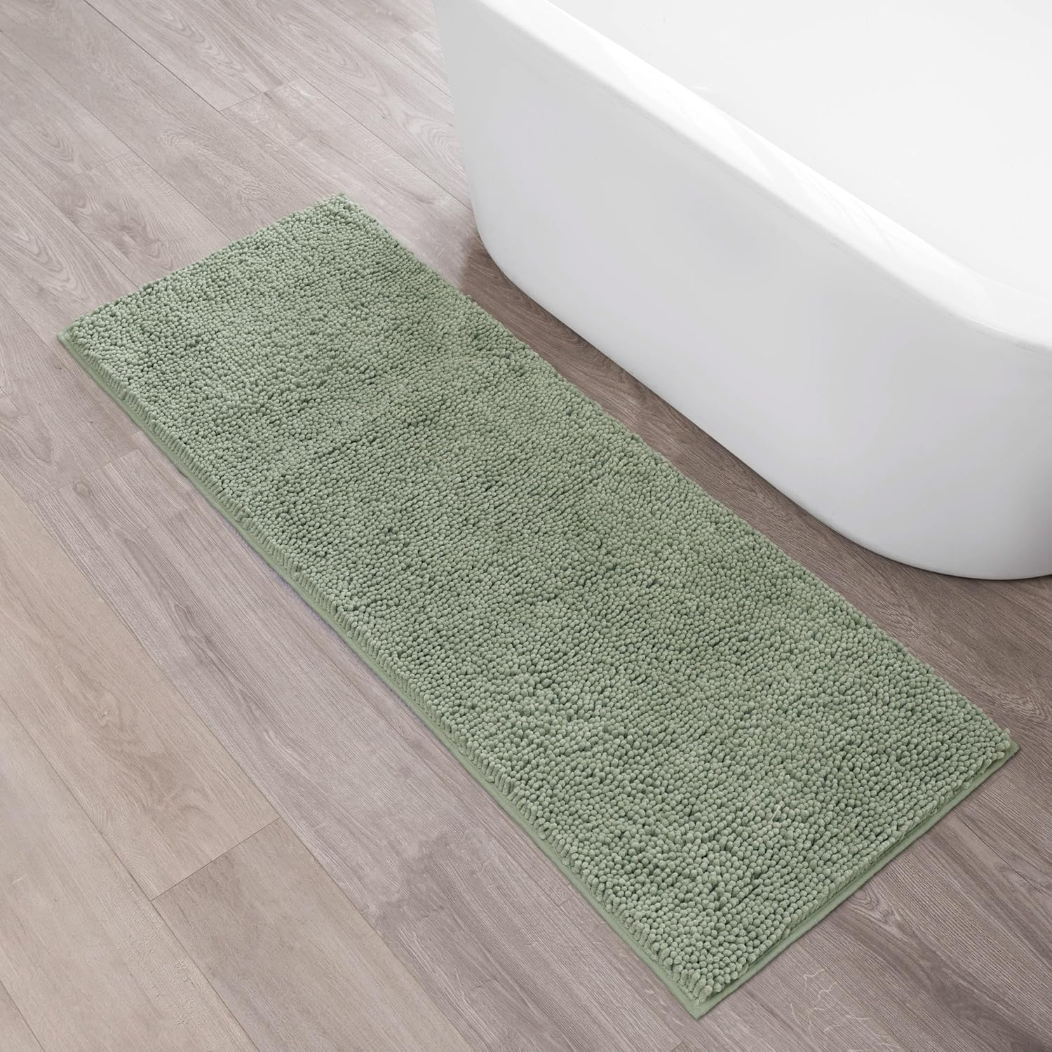 Resort Collection Chenille Plush Loop Bath Mats
