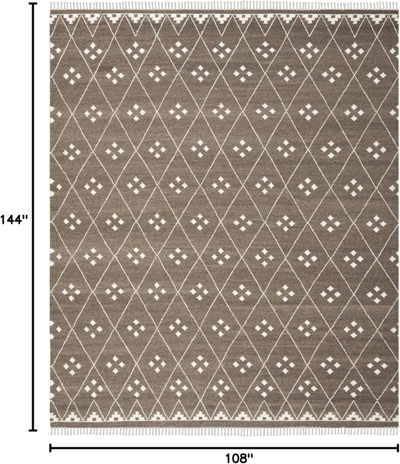 Natural Kilim Brown / Ivory