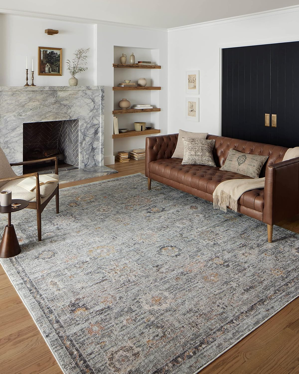 Loloi II Monroe Sky / Gold 7'-10" x 10' Area Rug
