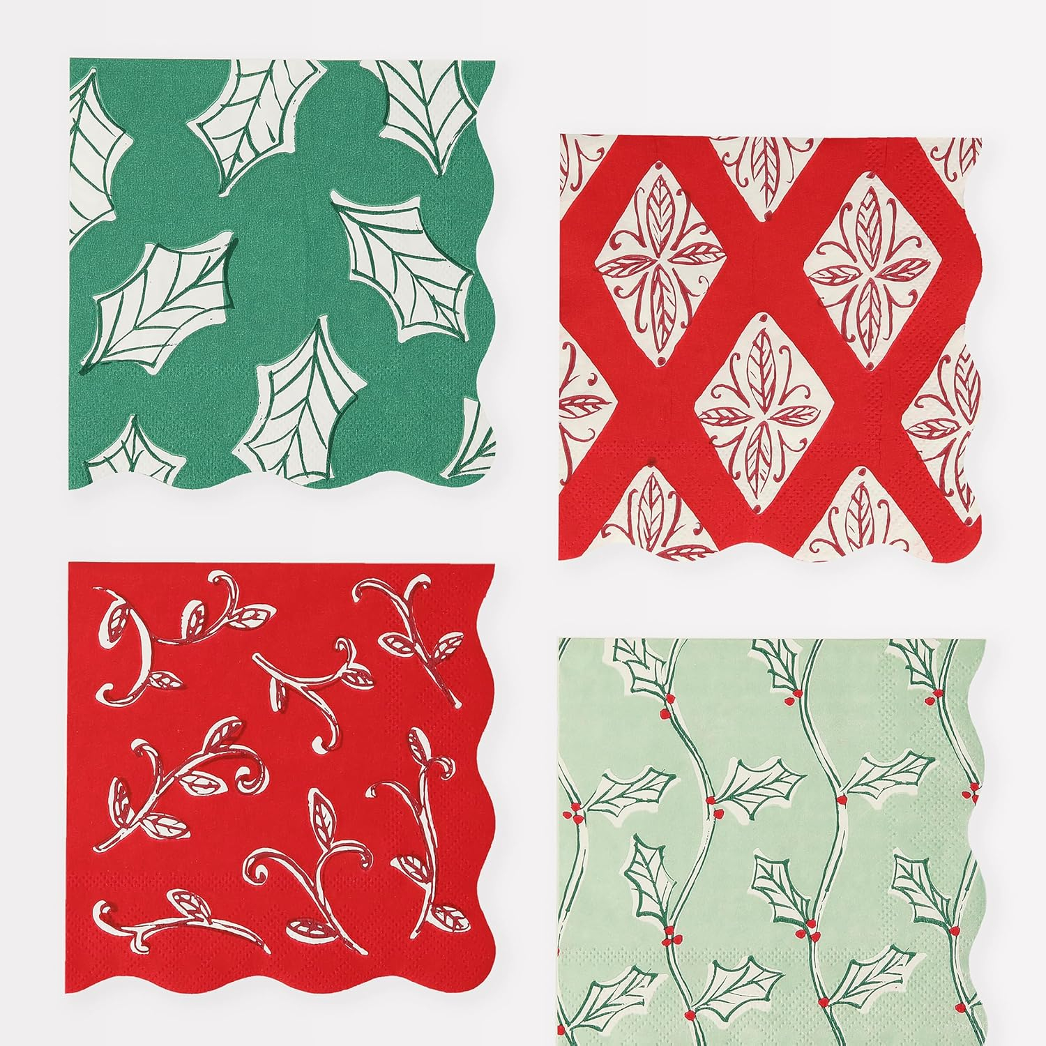 Meri Meri Jolly Christmas Small Napkins (Pack of 16)