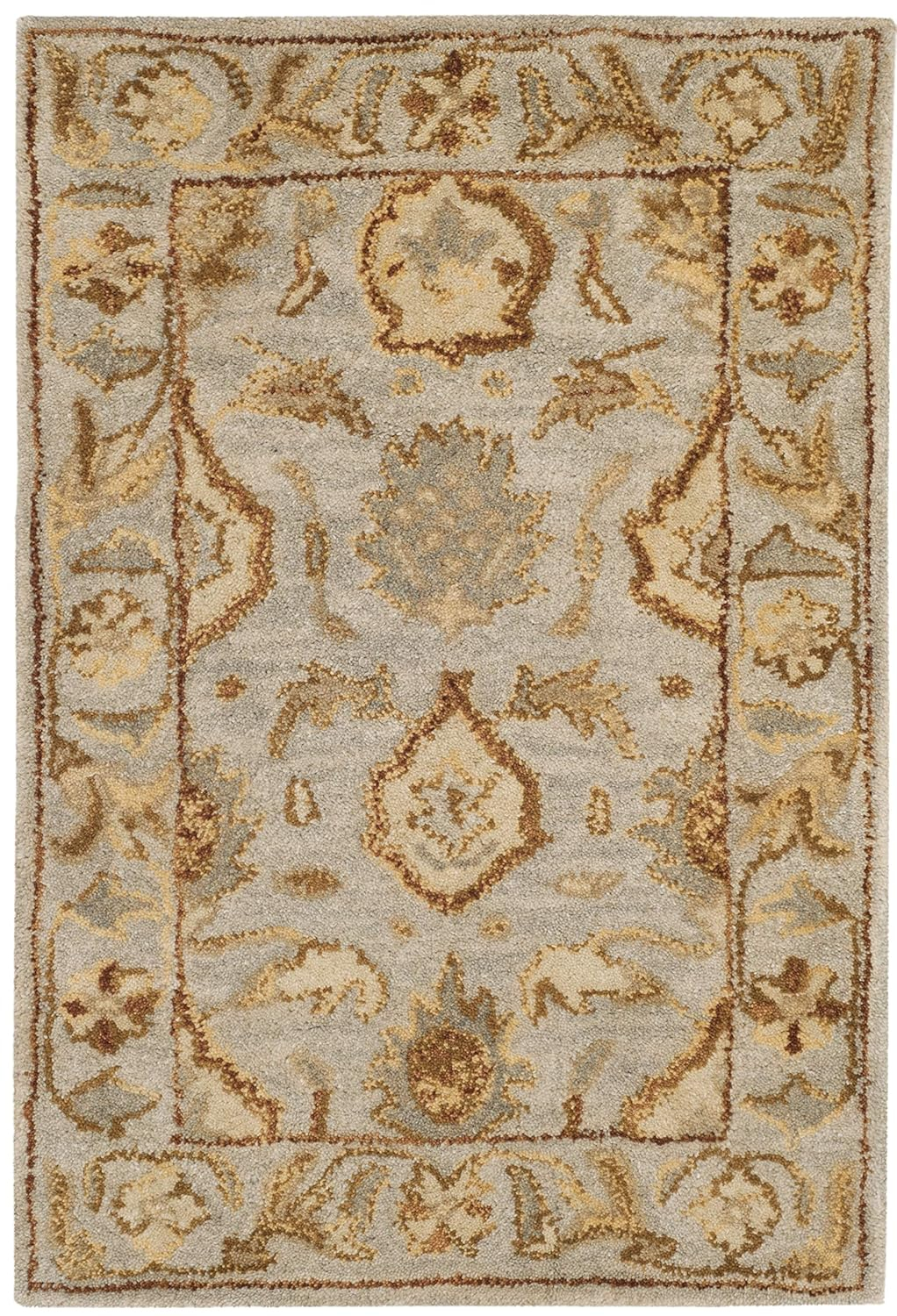 Antiquity AT60 Hand Tufted Accent Rug - Light Grey - 2'x3' - Safavieh.