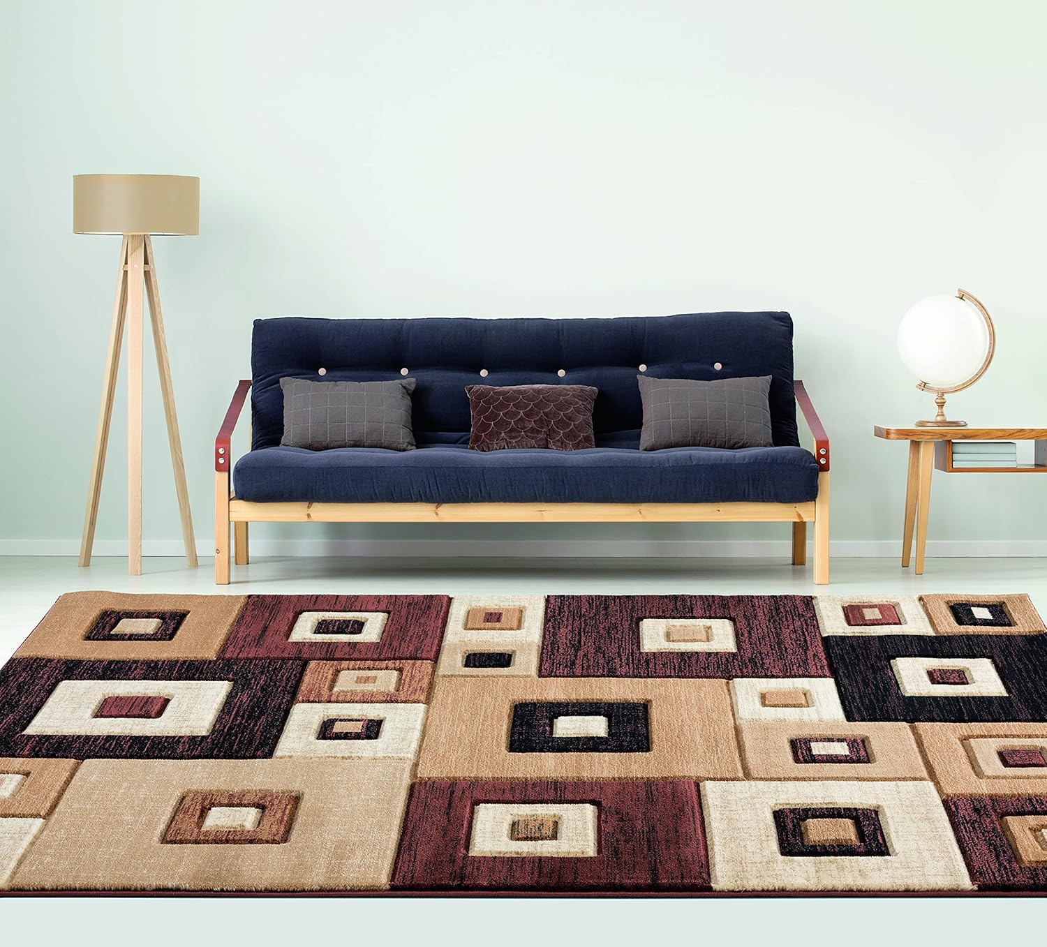 United Weavers of America Bristol Cicero Brown Area Rug, 7'10" x 10'6"