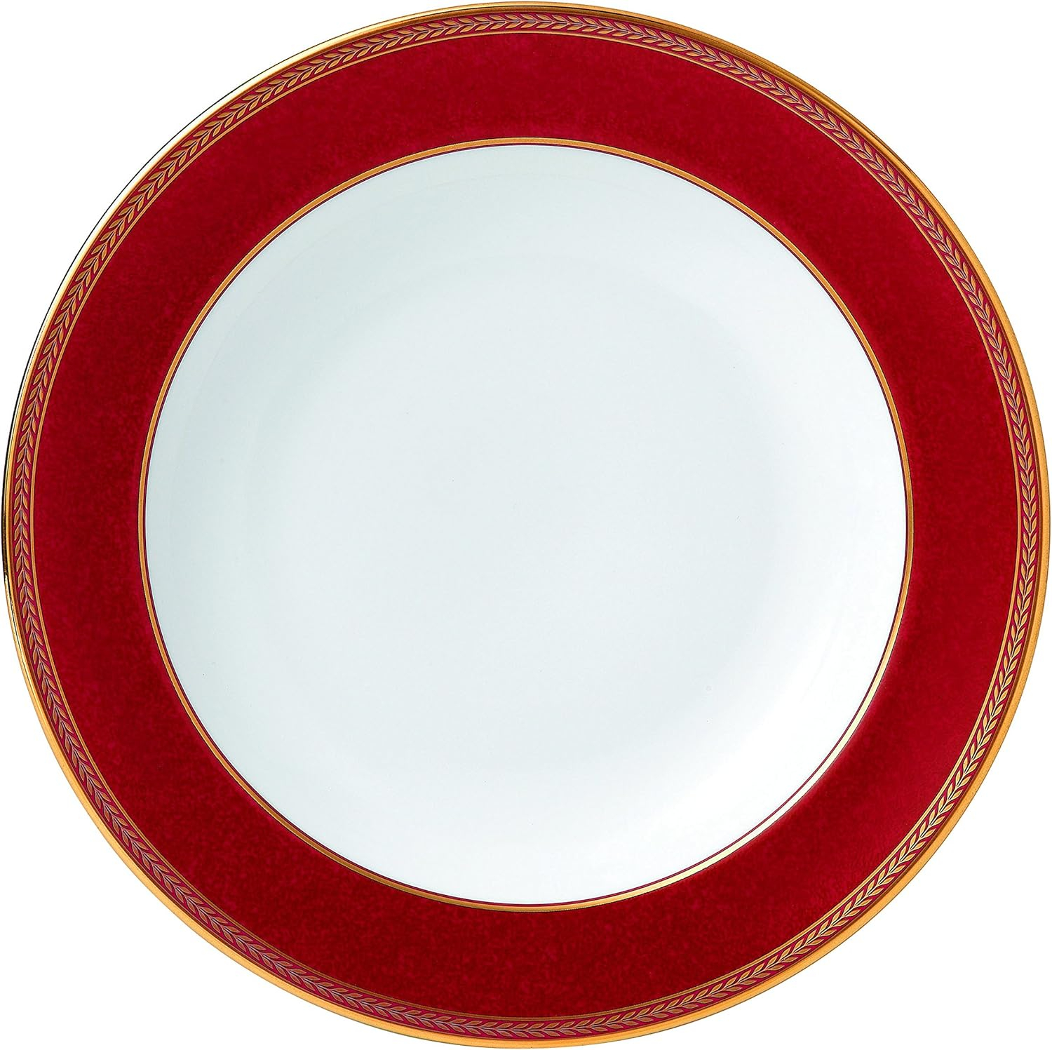 Renaissance Red Soup Plate