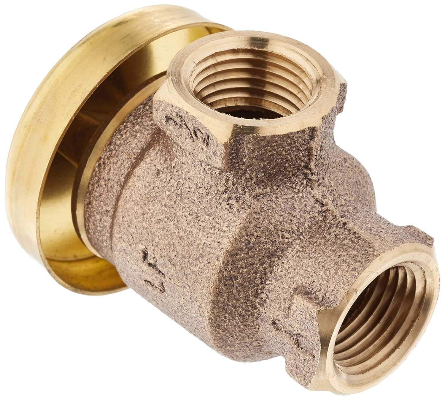 Cash Acme 1/2 Inch V-101 Anti-Siphon Vacuum Breaker, Brass Plumbing Fitting, 17383-0000F