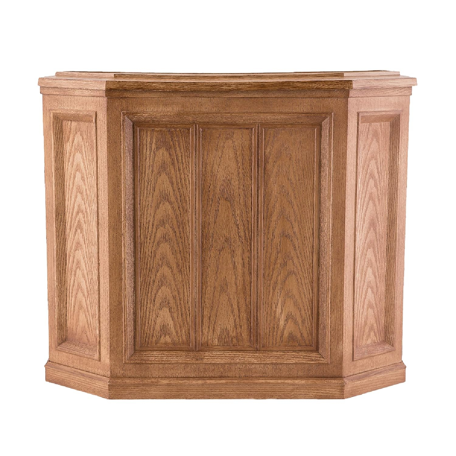 AIRCARE 696 400HB Whole House Credenza Evaporative Humidifier for 3600 sq. ft, Light Oak