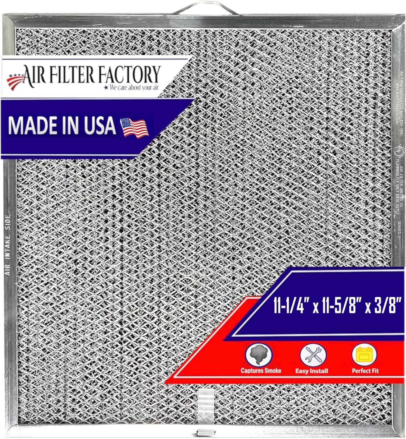 Air Filter Factory Replacement for QT2000 WA6500, BPQTF, WA65F Broan Nutone Aluminum Mesh Charcoal Combo Filter