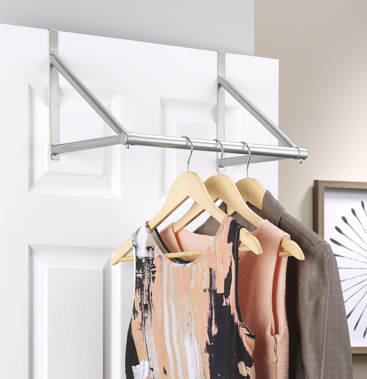 Whitmor Over-The-Door Closet Rod