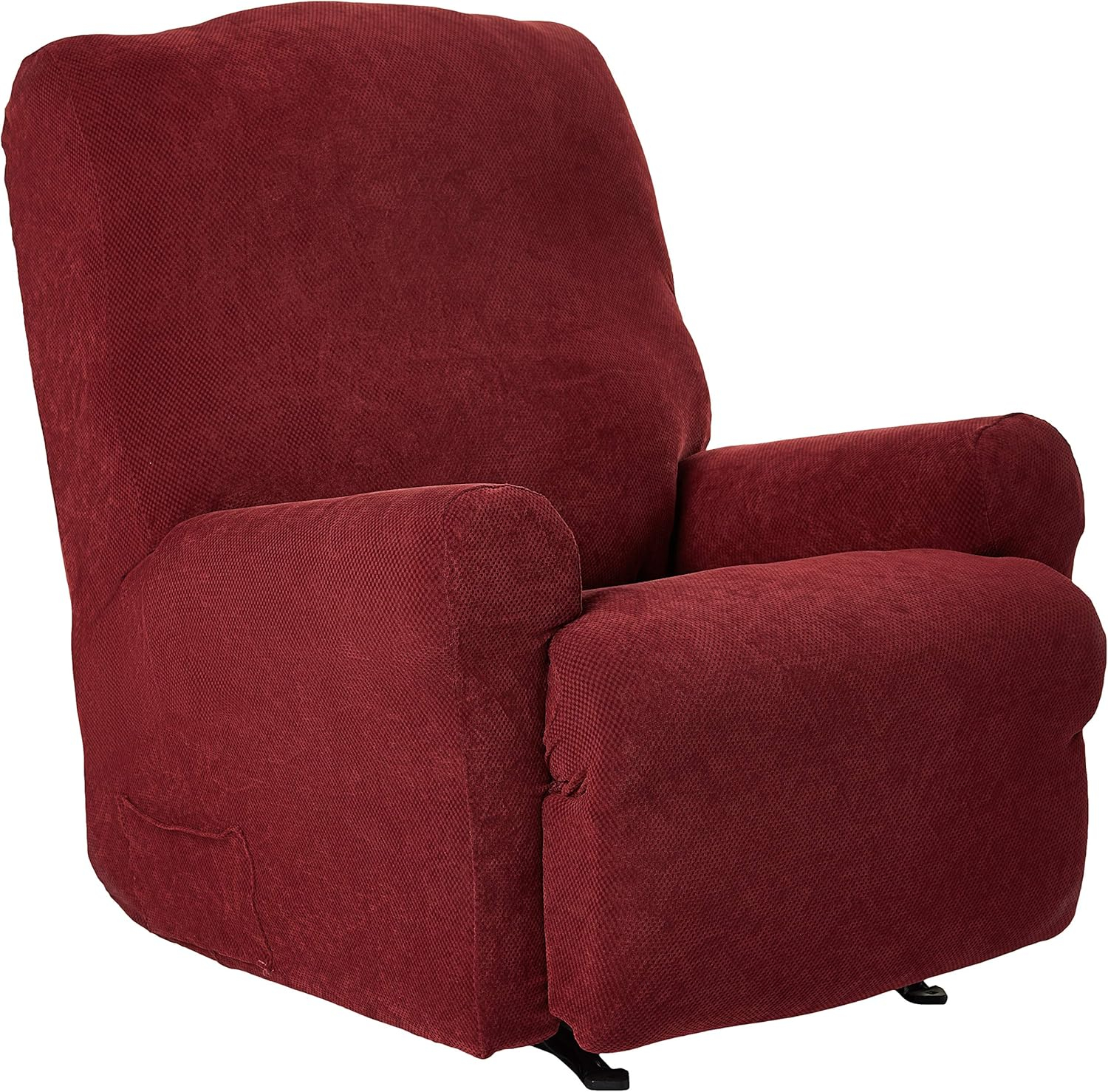 Stretch Pique Oversized Ottoman - Sure Fit