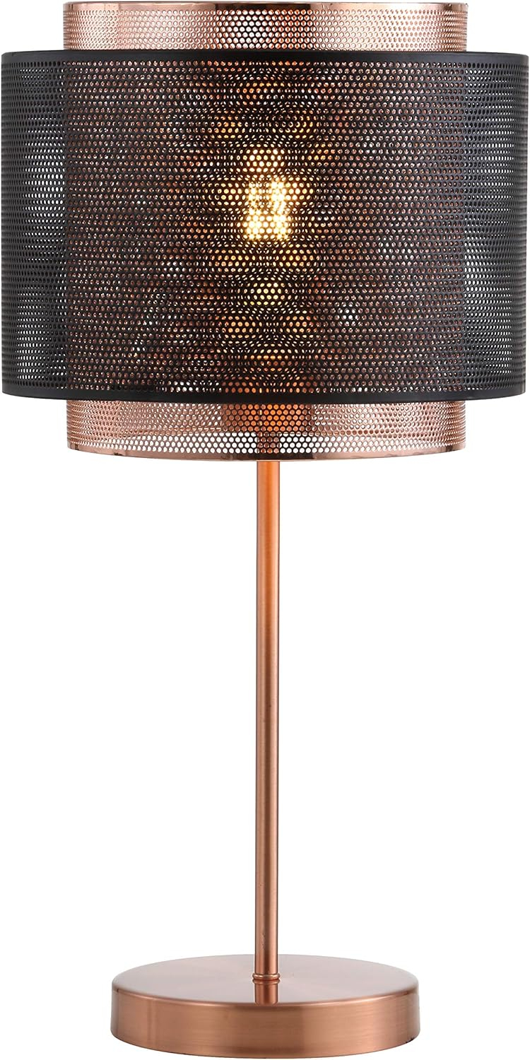 Jonathan Y Lighting Jyl6106 Tribeca 1 Light 20" Tall Led Table Lamp - Copper