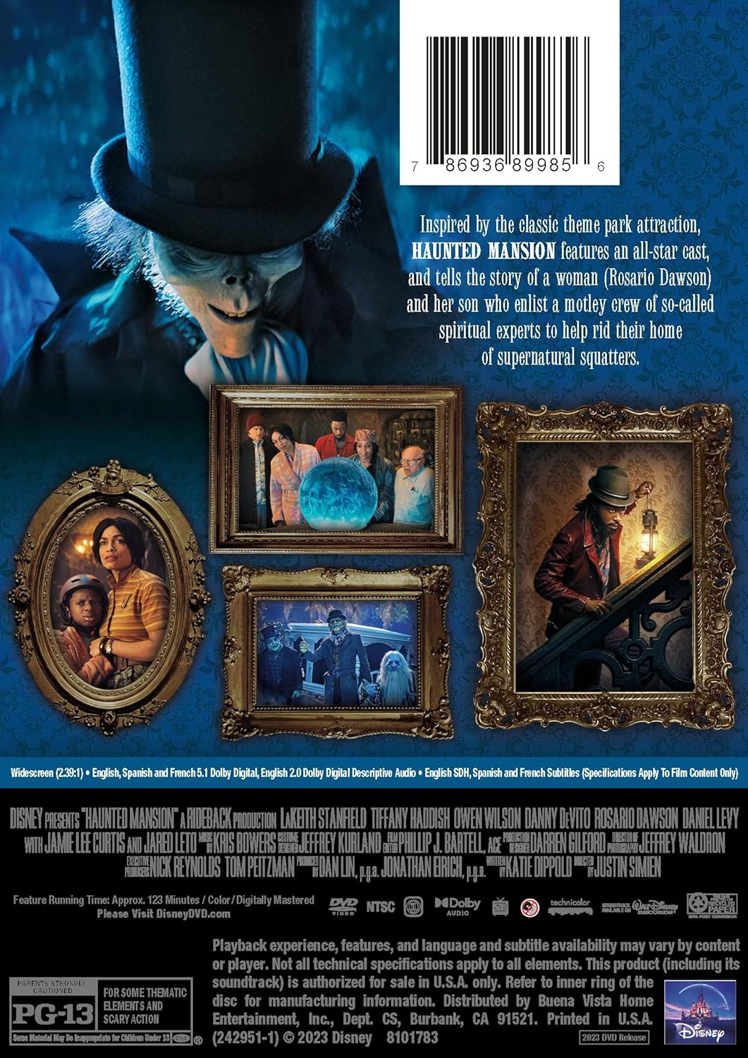 Haunted Mansion (2023) (DVD)