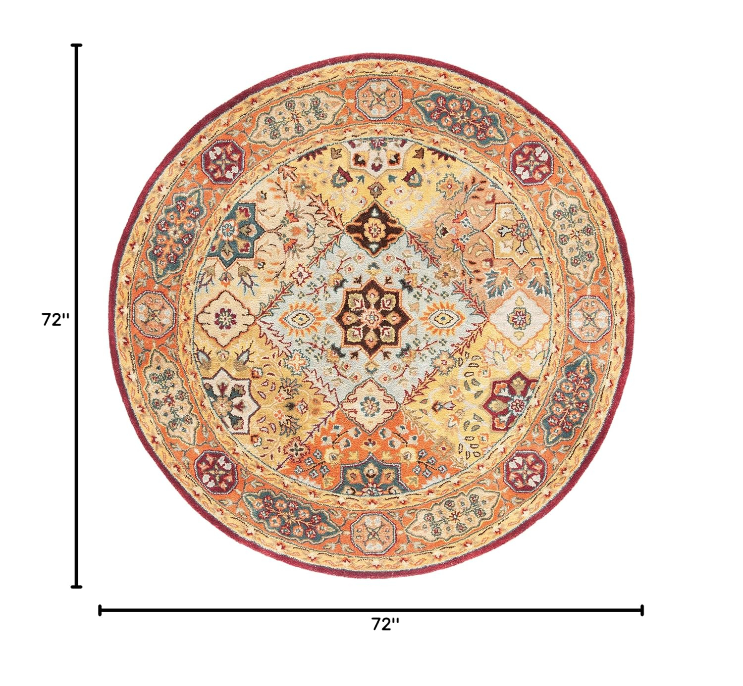 Safavieh PL812A Persian Legend Red / Rust