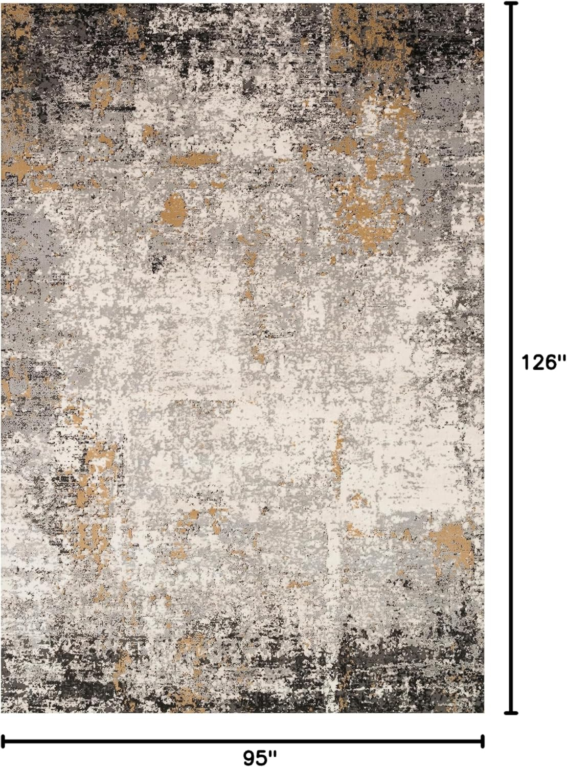 Loloi II Alchemy Abstract Granite / Gold Area Rug