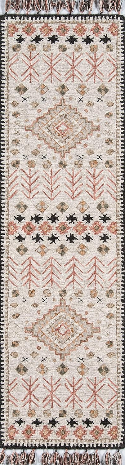 Momeni Tahoe Wool Hand Tufted Multi Runner 2'3" X 8'