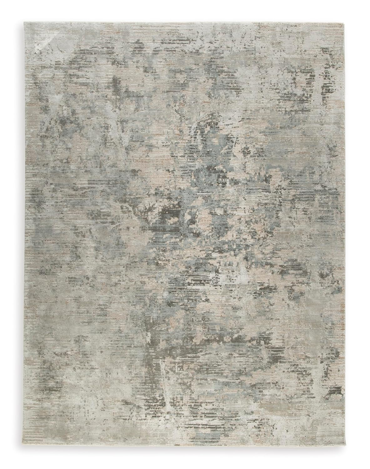 Hilldunn 8' x 10' Multicolor Abstract Synthetic Area Rug