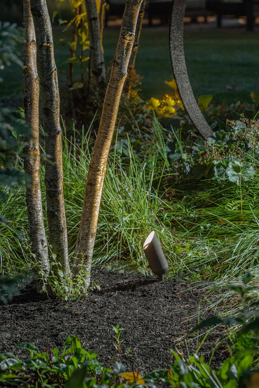 Bronze Low Voltage LED Outdoor Spot Light with Clear Lens