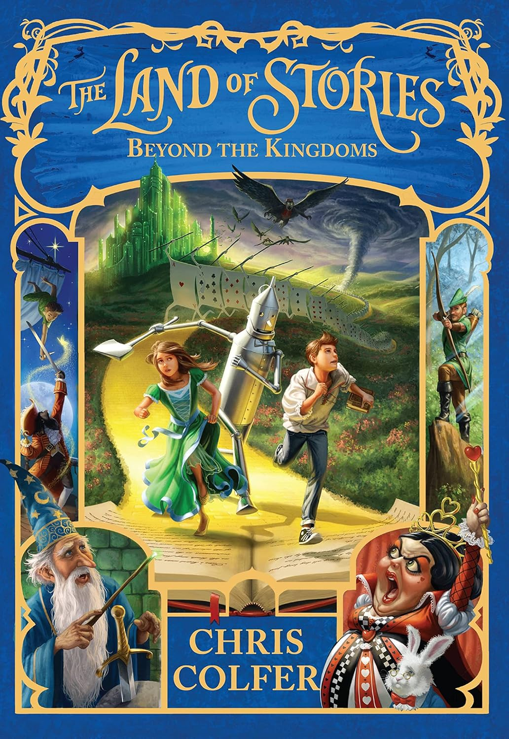 The Land of Stories: Beyond the Kingdoms - by  Chris Colfer (Hardcover)