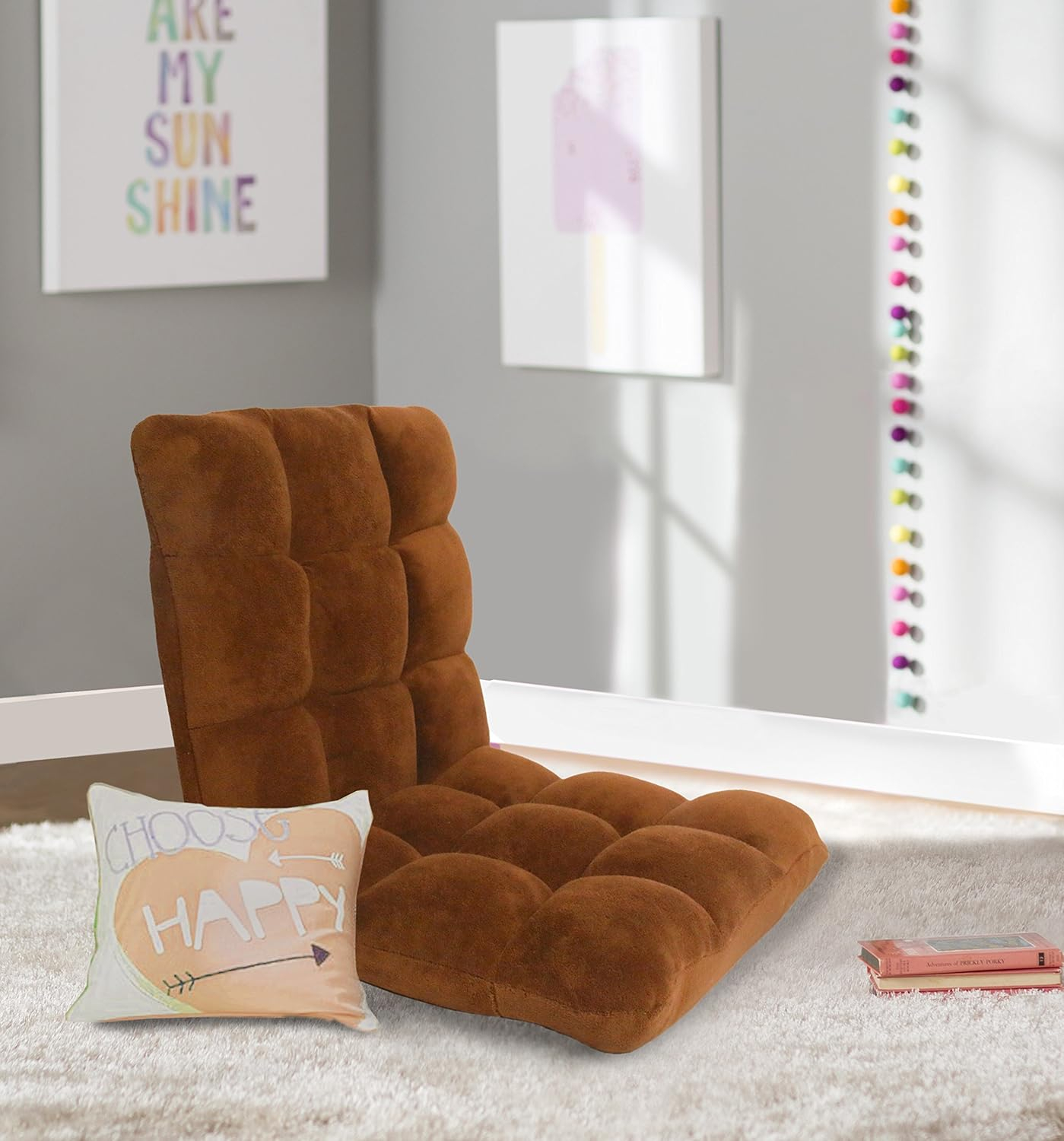 Clover Adjustable Recliner Memory Foam Armless Ergonomic Chair