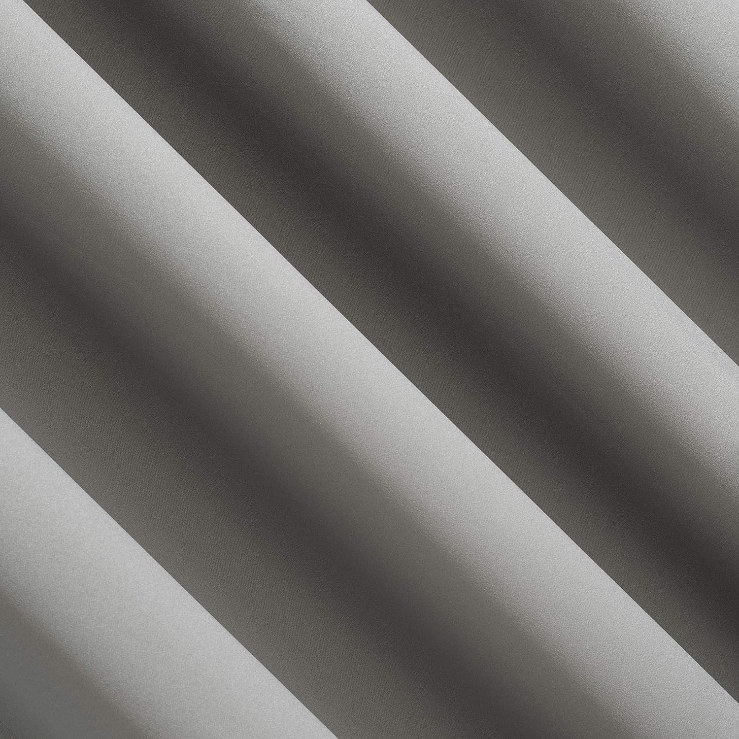Sun Zero Nordic 2-pack Theater Grade Extreme 100% Blackout Grommet Curtain Panel Pair, 52" x 84", Silver
