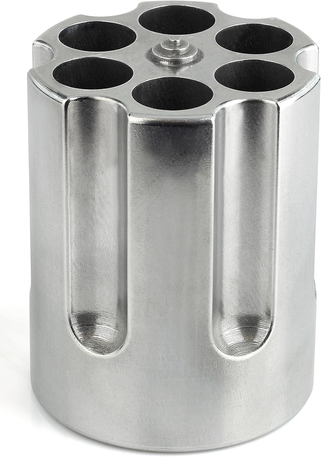 CBG CBG-1007 Portalápices con Cilindro de Revólver Aluminio Fundido&44; Plata