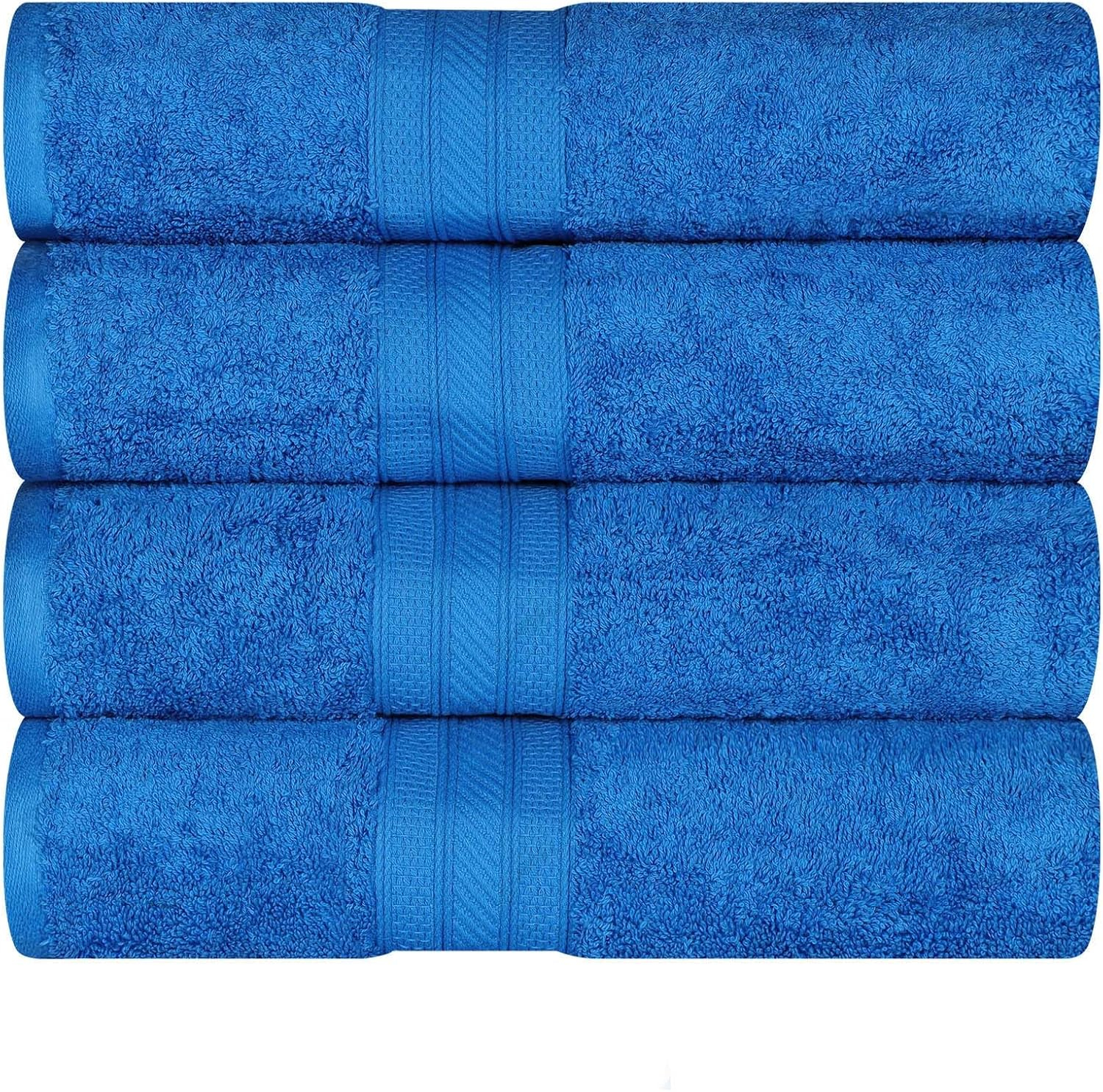 Superior Atlas Cotton Heavyweight 4 Piece Towel Set, Allure