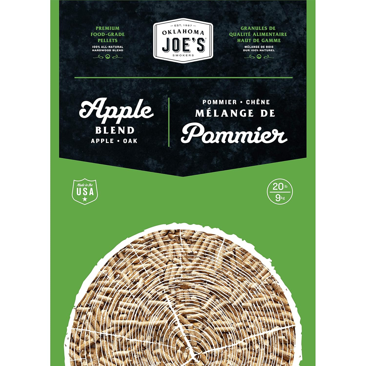 Oklahoma Joe's® Apple Wood Pellets, 20 lb. Bag - 2778407