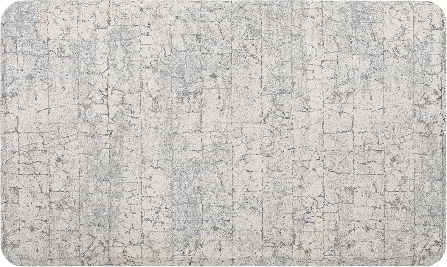 Mohawk Home Dri-Pro Cushion Kitchen Mat, Salten ,Grey, 1' 6" X 2' 6"