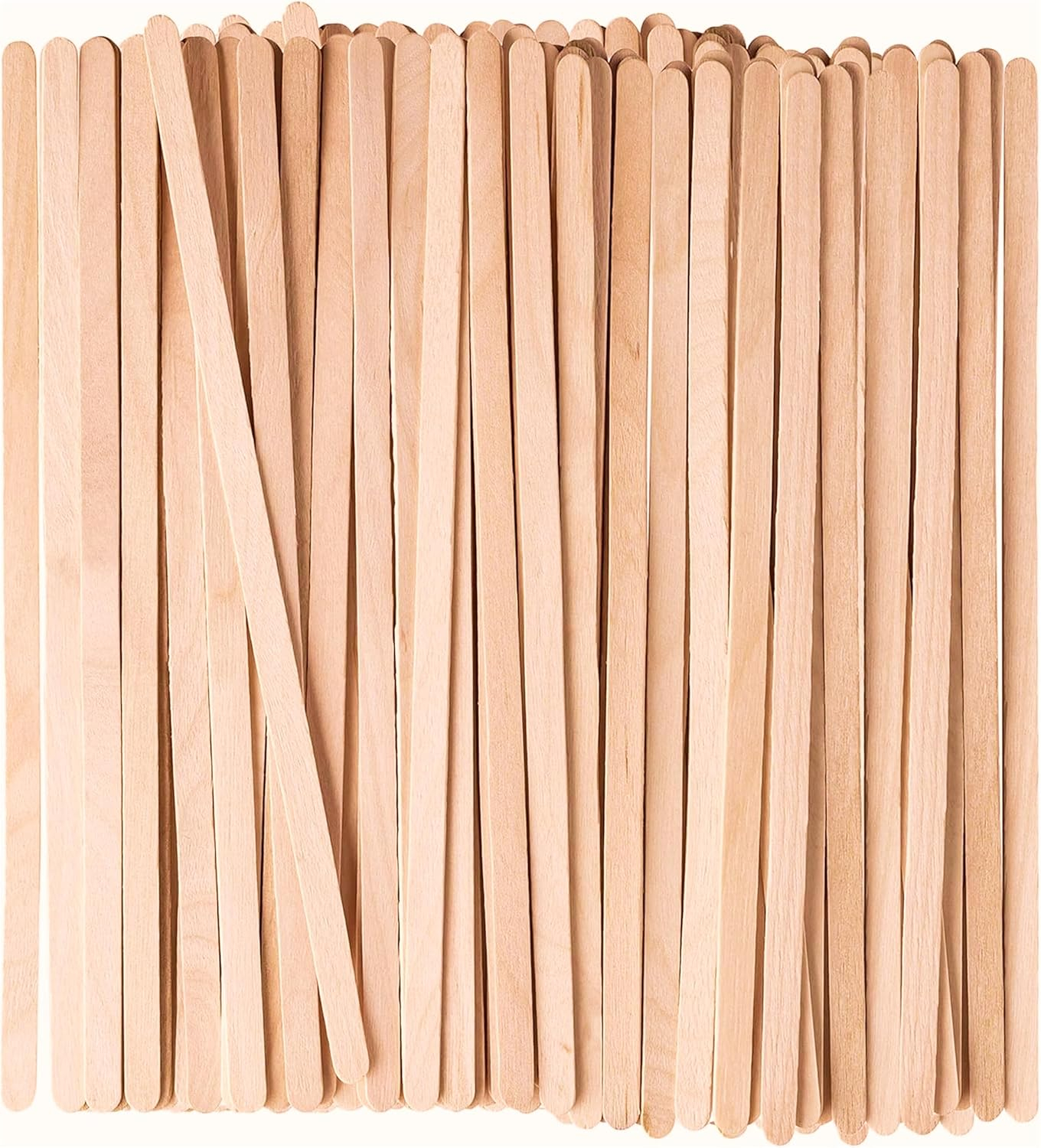 GUSTO 7.5" Wooden Coffee Stirrers Wood Stir Sticks for Coffee Bar, 1000-Pack