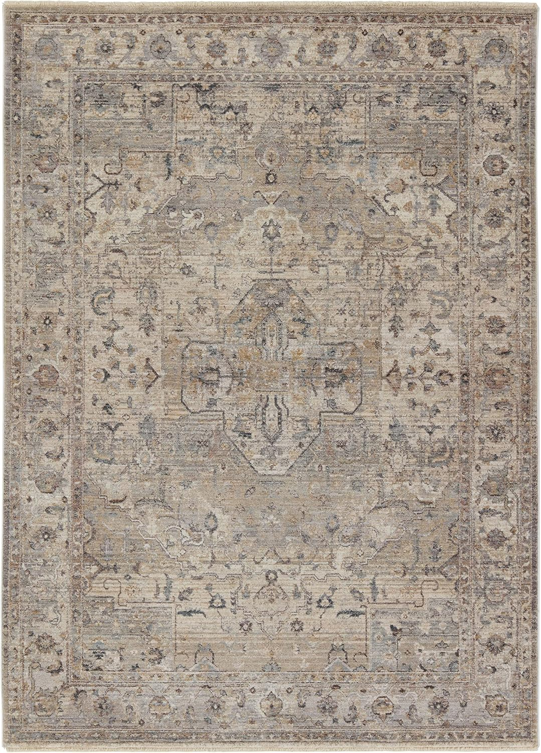Jaipur Living Soft 4x6 Area Rug, Boho, Tan/Cream
