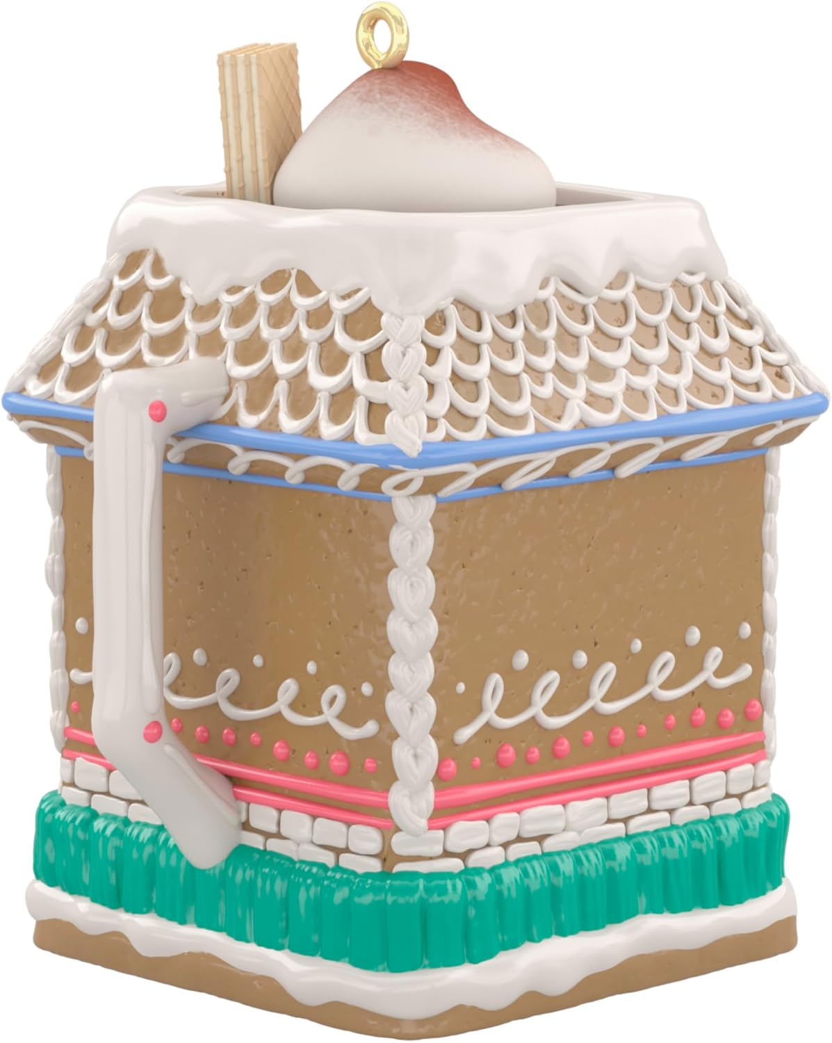 Hallmark Keepsake Christmas Ornament 2024, Cup of Cozy, Porcelain, Gifts for Christmas Lovers