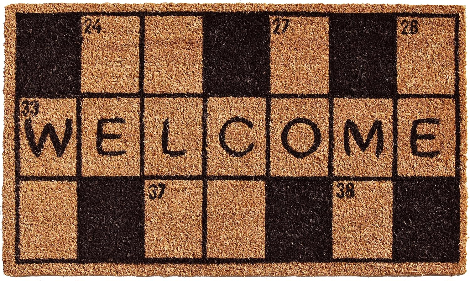 Calloway Mills Crossword Welcome Outdoor Doormat
